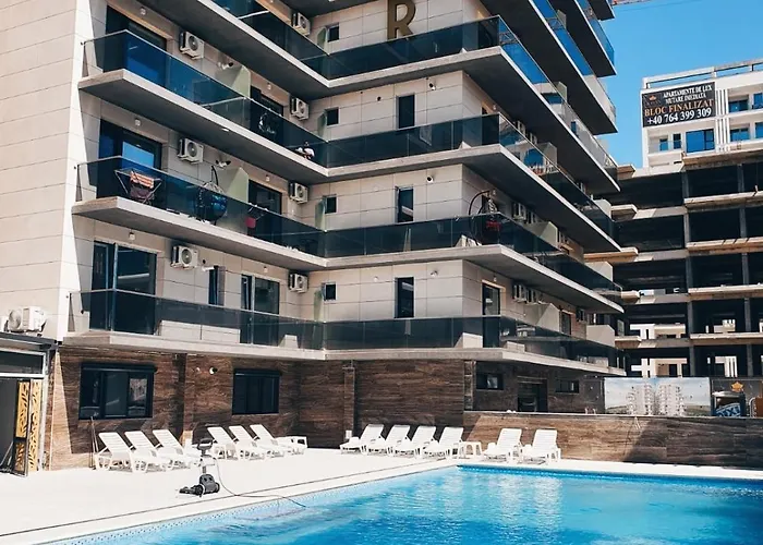 公寓 Teo Blue In Mamaia Nord 那沃达利